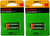 KODAK - Piles rechargeables - Ni-MH - AAA / LR03 - 650 mAh - pack de 2