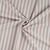 Tissu Jersey Coton Côtelé rayé Beige