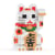 Mini Chat porte-bonheur Maneki Neko blanc Taille standard | JEKCA | 14 ans et +