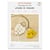 Bijoux Macramé - 2 Pendentifs jaune et écru