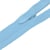 Fermeture invisible non séparable ajustable - bleu turquoise