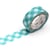 Masking tape - Petit carrés verts et blancs - 7 m x 15mm