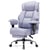 Chaise gaming ergonomique - Repose-pieds - Tissu violet - GTPLAYER