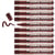Lot de 10 Marqueurs Permanents 2200C Edding Corps Aluminium Marron 1-5 mm