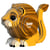Eugy 3D Modèle: ANIMAL SAUVAGE  / LION 6,7x4,1x5,5cm, en carton, en boîte, 6+