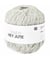 Fil de jute à tricoter ou crocheter HEY JUTE - 100gr - Rico Design 01 Greys