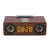 Enceinte Bluetooth Bois Multifonction Recharge Sans Fil Alarme 6W Marron YONIS
