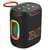 Enceinte Bluetooth Puissante 25W Étanche IPX6 Avec Lumières RGB Pour Extérieur Noir YONIS