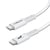 Câble USB-C vers USB-C Charge Rapide 3A Charge Synchro 1m Akashi Blanc