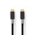 Nedis Câble USB-C Mâle vers USB-C Mâle 100W 20 Gbps 4K 2m Noir