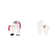 Bouton culot licorne 23mm x 20mm