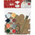 Kit créatif - Décorations de noël - Bois - A décorer - 12 formes + peinture + pinceau - Aladine