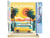 Peinture par Numéro Figured'Art - Affiche Vintage Californie - Kit de Loisir Créatif DIY Numéro d'Art Complet - 40x50cm toile roulée + châssis en bois à monter
