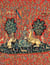 Canevas Pénélope Antique Dame à la licorne la Vue 65x80cm