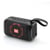 Enceinte Bluetooth Portable LED Étanche Son 360° Support TF AUX FM Noir YONIS