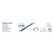 Boite 100 reliures spirales plastique 10mm - Noir - Exacompta