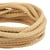 Bobine 50m Cordon damier polyester 5mm taupe