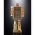 Golden Warrior Gold Lightan - Figurine Diecast Soul of Chogokin GX-32SP Gold Lightan 50th Anniversary Ver. 13 cm - Bandai Tamashii Nations