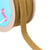 Bobine 20m Galon quatre cordons 15mm vert/beige