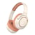 Casque Audio Sans Fil Bluetooth 5.3 Réduction De Bruit Pour Jeux Et Musique Rose YONIS