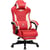 Chaise gaming ergonomique GTPLAYER - PU - Rouge - 150 kg - 50 x 50 x 130 cm