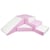 Set de 4 blocs en mousse pour le jeu blanc, rose (pastel) - Velinda