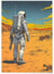 Affiche Astronaute explorant un Désert | A3 : 29,7x42cm