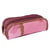 Trousse rectangulaire Kickers Girl 22 CM 2 Compartiments Rose