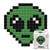 Kit mosaïque DIY pixel art - Alien - Mini