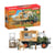 Gros camion de sauvetage d'animaux, coffret de jeu de 45 pieces avec 2 figurines d'animaux, 1 figurine de ranger articulée et des