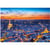 Puzzle la tour eiffel au couche du soleil 1500 pièces - collection paris - clementoni - 31815