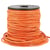 Bobine 35m cordelière aspect cuir 2mm orange