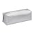 Trousse - Argent brillant - 1 compartiment - 22x7x7cm - Fermeture zip - Scolaire
