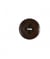 Carte de 5 boutons rebord marron 15mm - Distrifil Marron