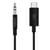Belkin Câble Audio USB-C vers Jack 3,5mm Son Haute Qualité 90cm Noir