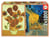 Puzzle 2 x 1000 pcs – Les tournesols + Terrase du cafe le soir – Van gogh - Educa Borras - Orange