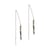 Boucles d'oreilles pendantes Lumia en pierres Turquoise Africaine - Sloya