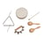 Set d'instruments de percussion - Egmont Toys