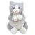 Peluche doudou chat Milo - 21 cm- Sevira Kids