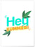Affiche Hey Summer | A3 : 29,7x42cm