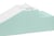 Lot de 2 grands blocs en mousse menthe - Velinda - Vert
