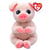 Beanie bellies medium – Penelope le cochon - Ty - Rose