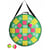 Cible velcro gonflable ronde 50 cm avec balles - jeu de tir - flechettes