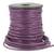 Bobine 35m cordelière aspect cuir 2mm prune