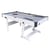 Billard pliable Hustle XL blanc-gris