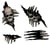 Sticker mural - Halloween, lot de 4
