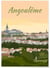 Affiche ville Angoulême | A3 : 29,7x42cm