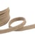 Bobine 20m double cordon fils 10mm beige/or