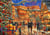 Puzzle 2000 pièces - Christmas at the Town Square - Bluebird Puzzle