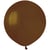 10 Ballons Marron Mat Ø48cm